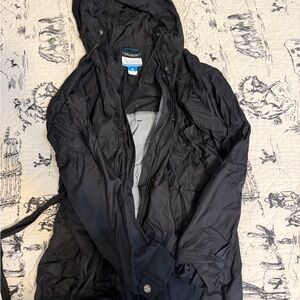 Columbia Black Rain Jacket